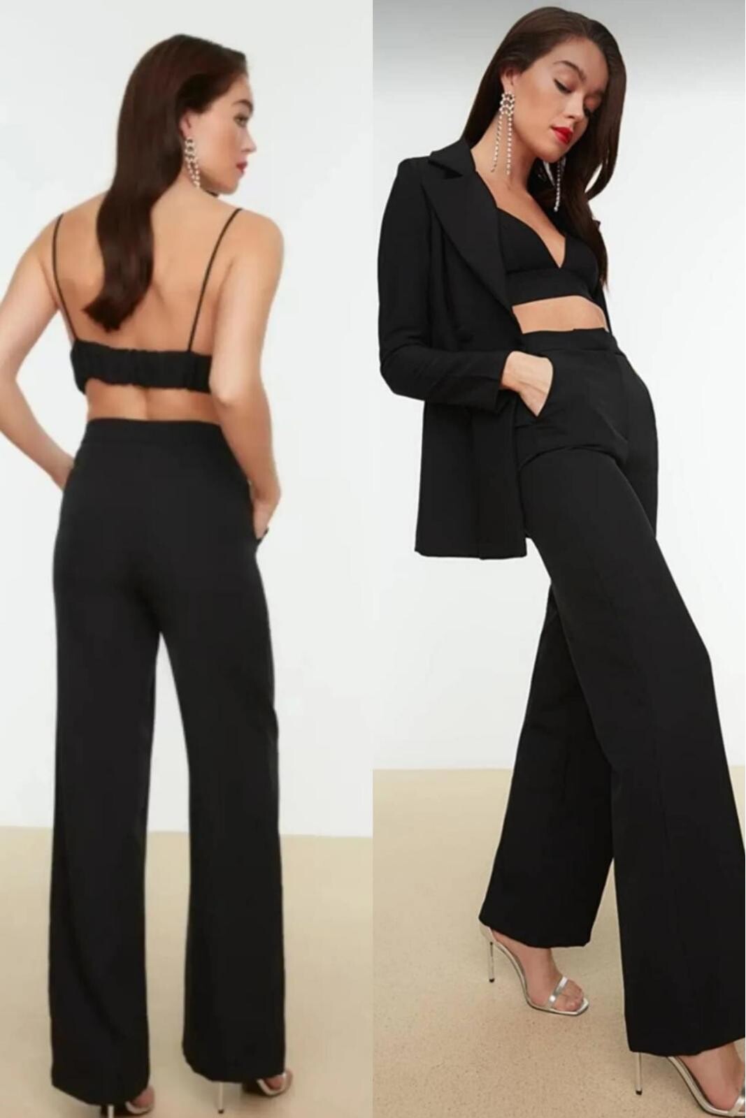 Atlas Kumaş 3lü Takım