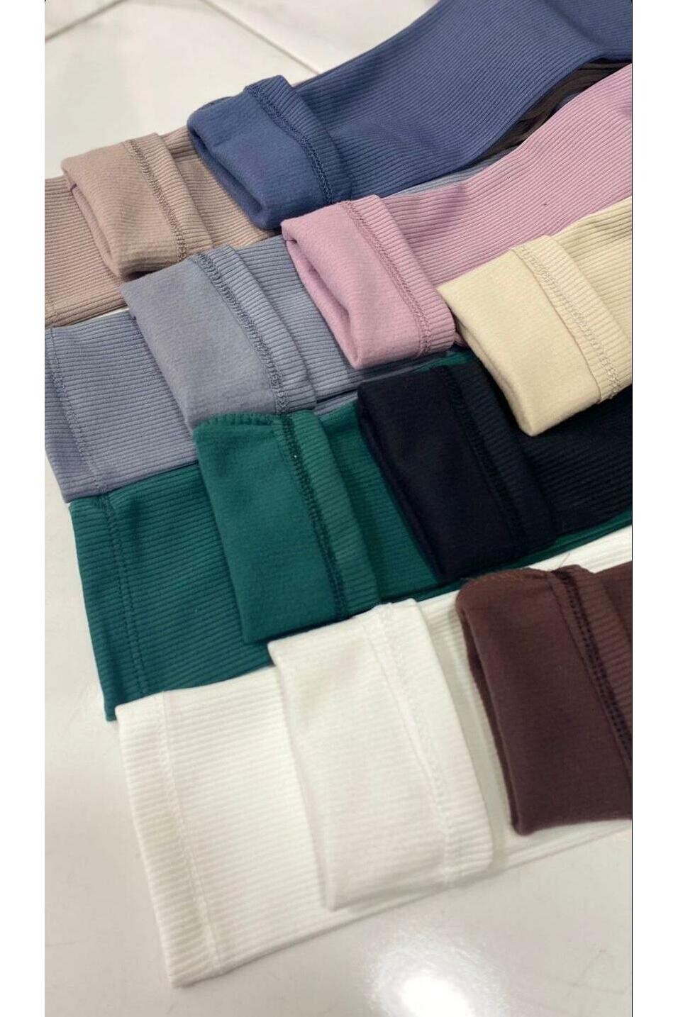 Beli ve Basen İncelten Fitilli Tayt - İçi Şardonlu