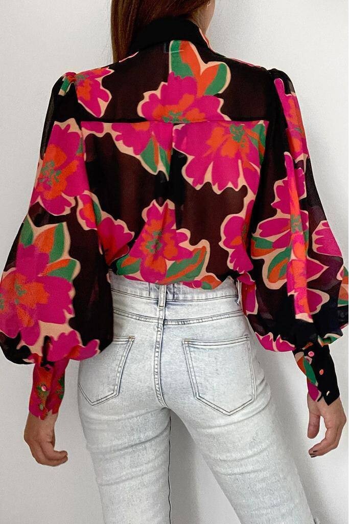 İthal Multikumaş Balon Kol Gömlek