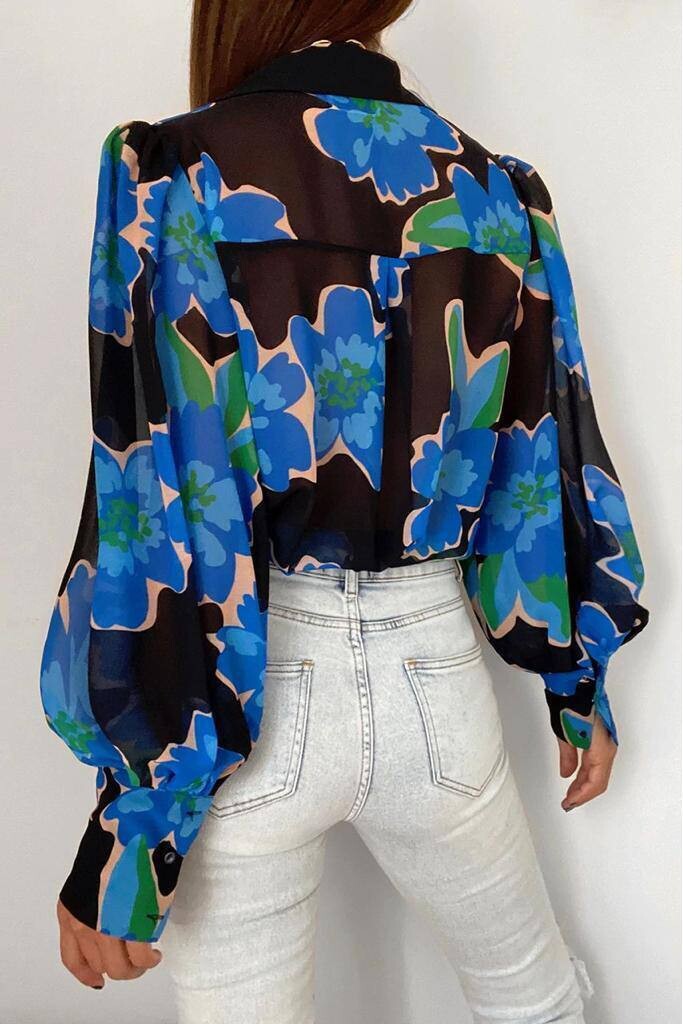 İthal Multikumaş Balon Kol Gömlek