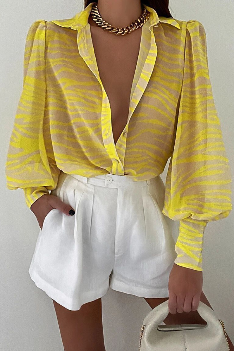 İthal Multikumaş Balon Kol Gömlek