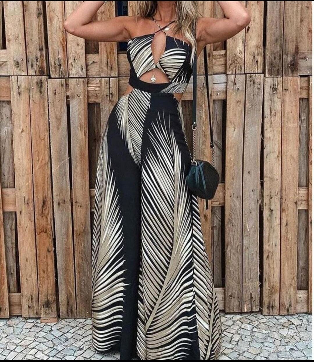 Mikro Kumaş Yaprak Desen Tasarım Tulum