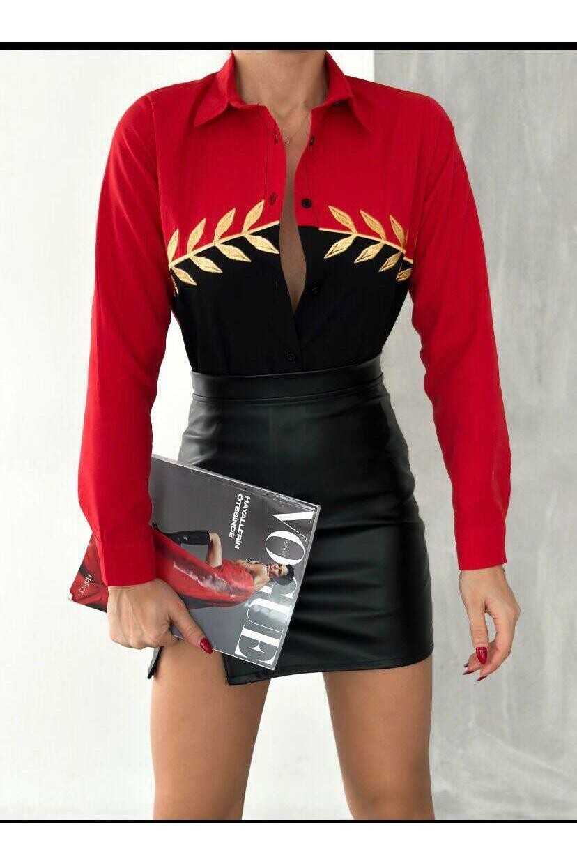 Nakışli Tasarım Gömlek