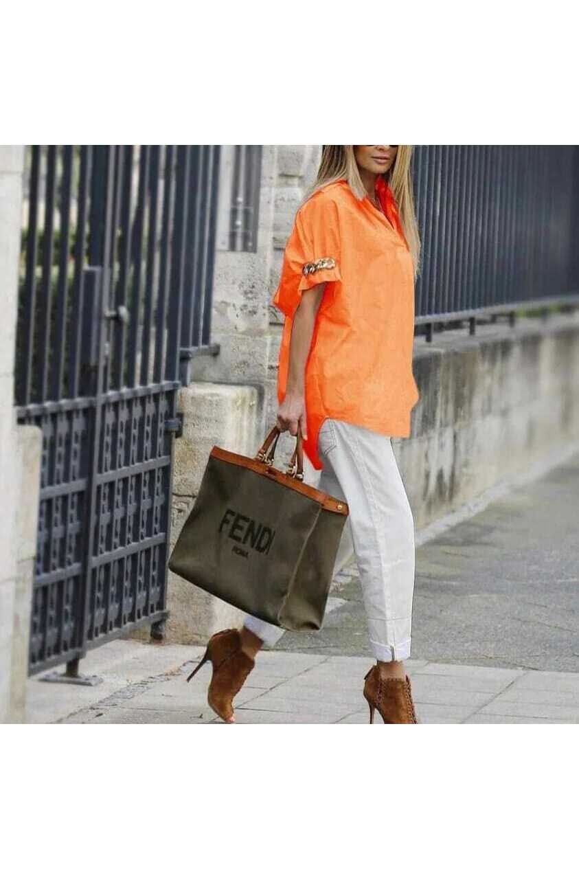 New Model Trikotan Kumaş Gömlek