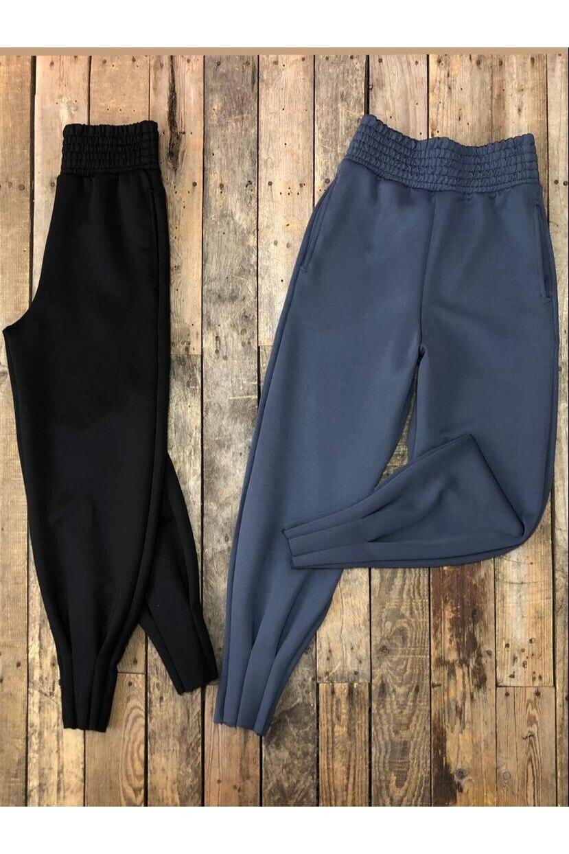 Paçası Pensli Scuba Pantolon