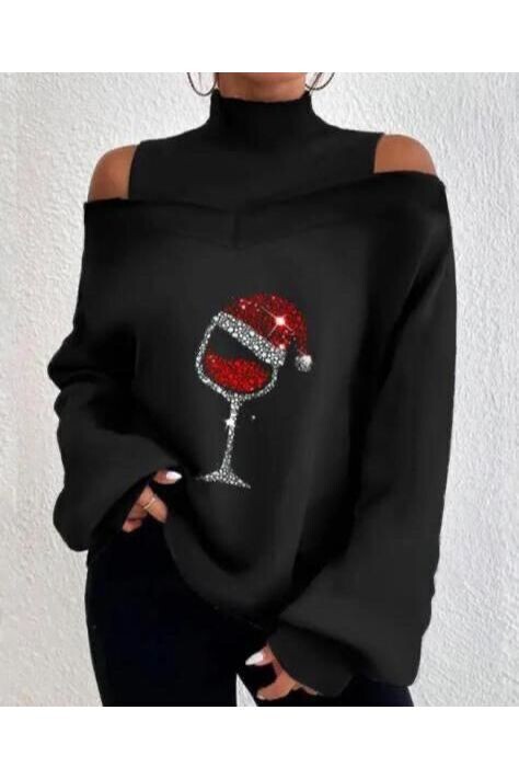 Scuba Dalgıç kumaş Tas Baskı Detaylı Bluz