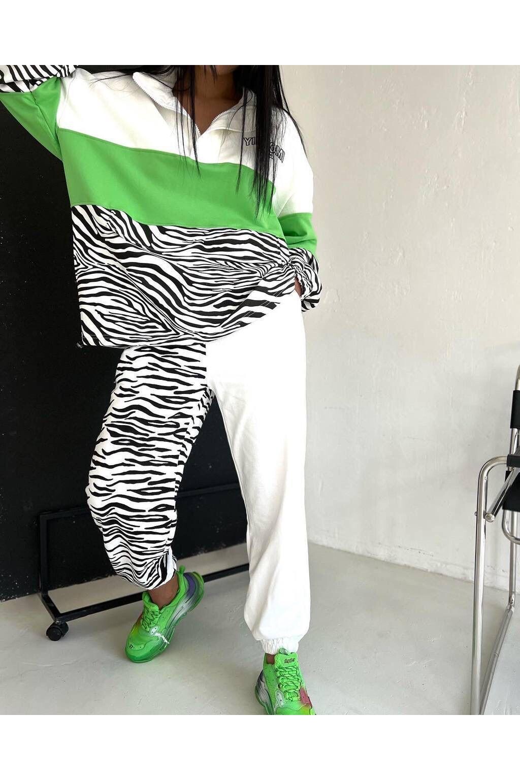 Zbra Desenli Tasarım Takım