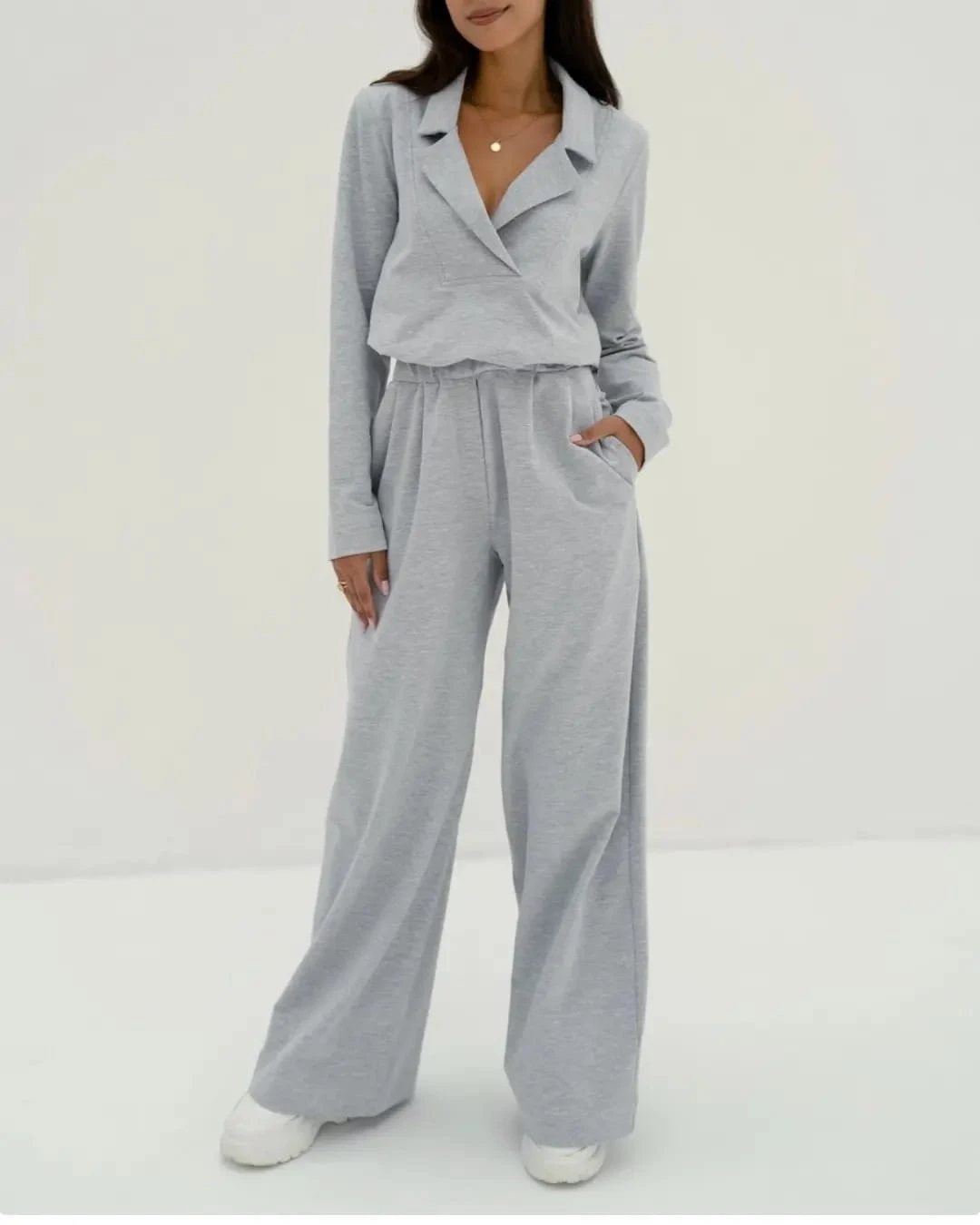 2 İplik Yakalı Eşofman Takımı