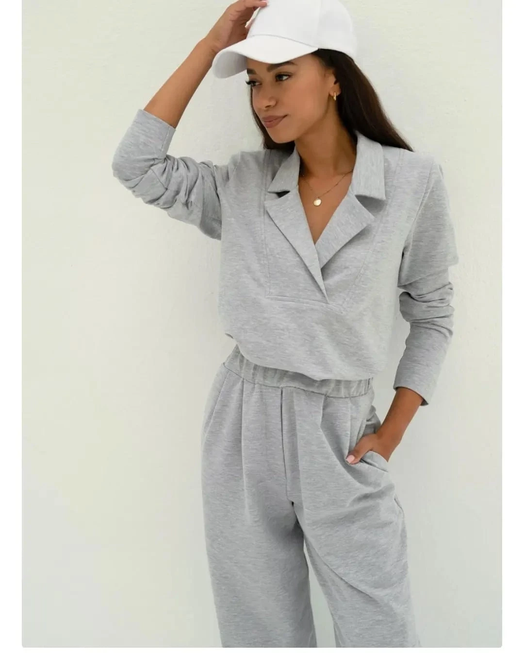 2 İplik Yakalı Eşofman Takımı