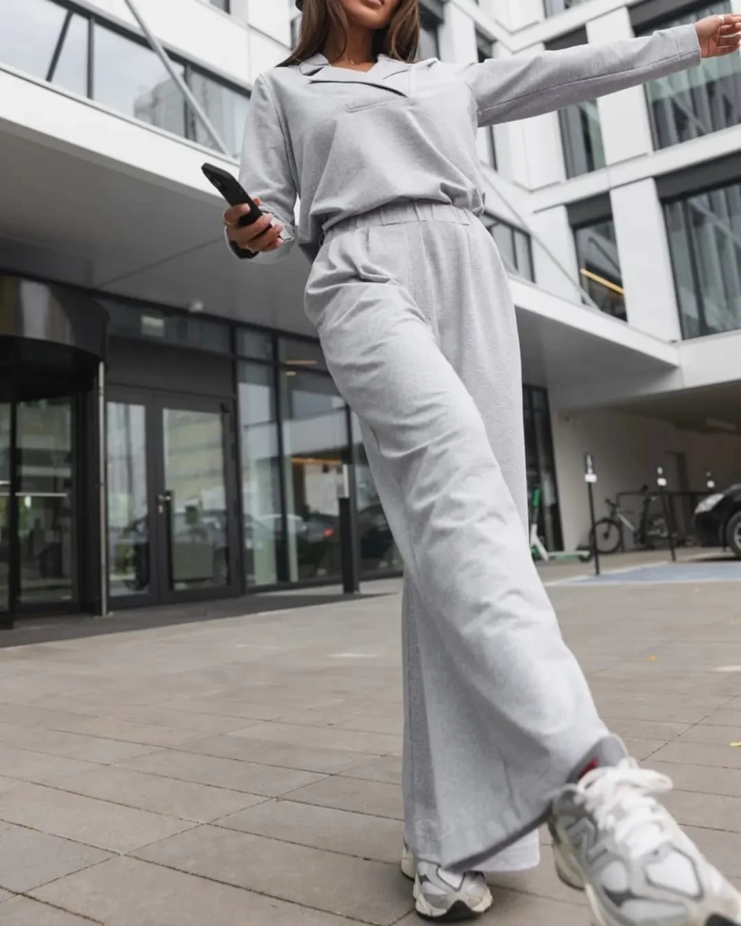 2 İplik Yakalı Eşofman Takımı