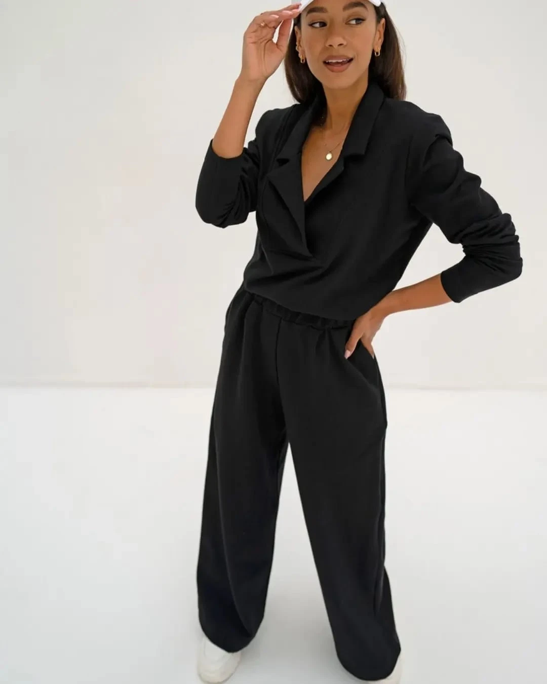 2 İplik Yakalı Eşofman Takımı