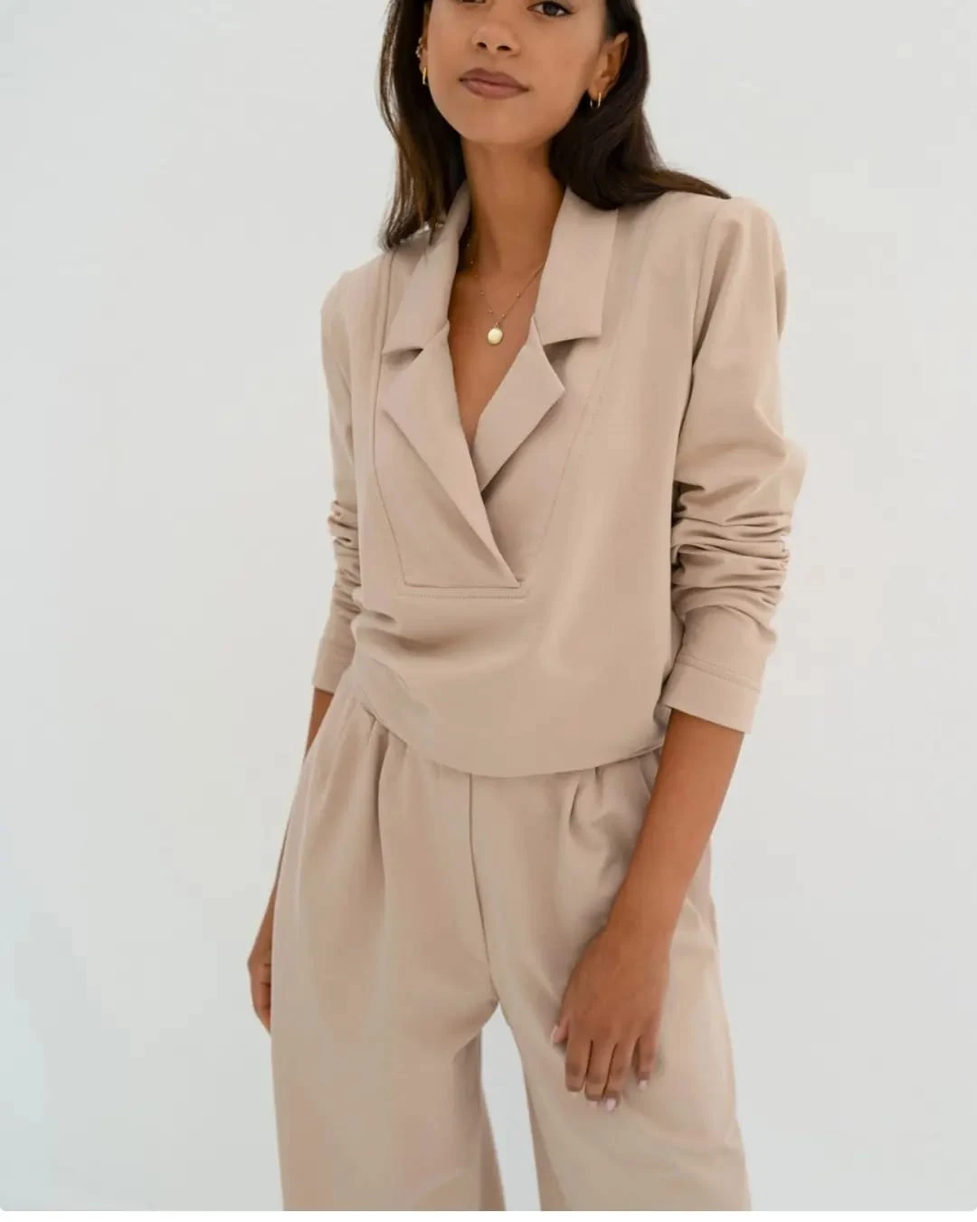 2 İplik Yakalı Eşofman Takımı