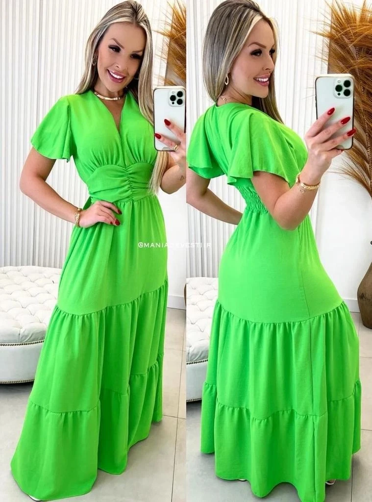 Aerobin Kumaş Katlı Elbise