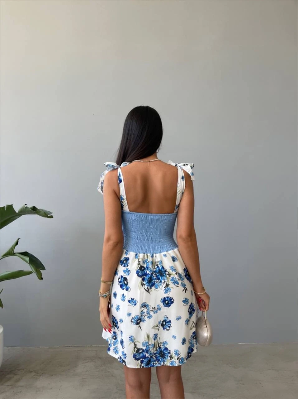 Atlas- Crep Kumaş Elbise