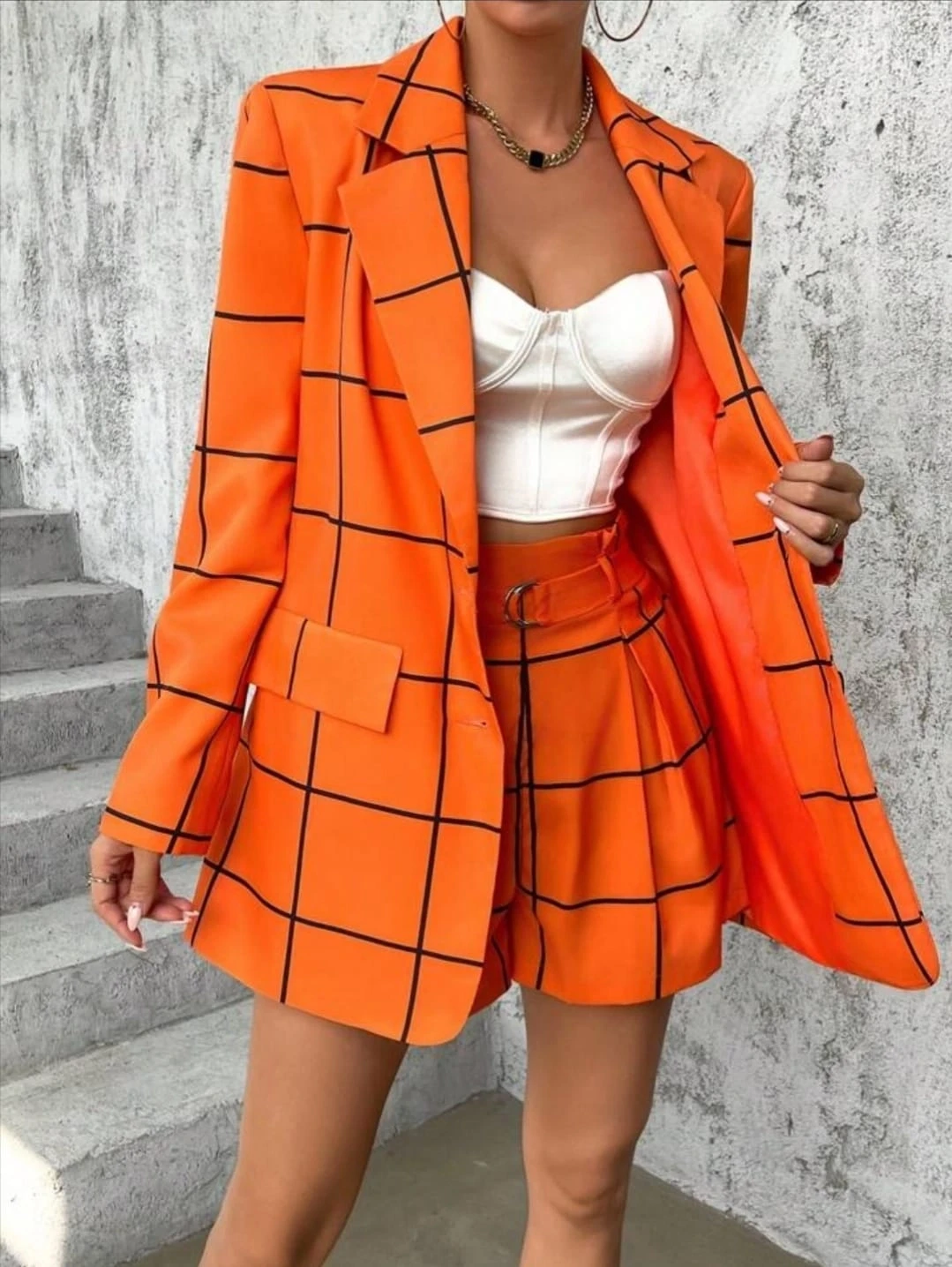 Atlas Kumaş Çizgili Takım