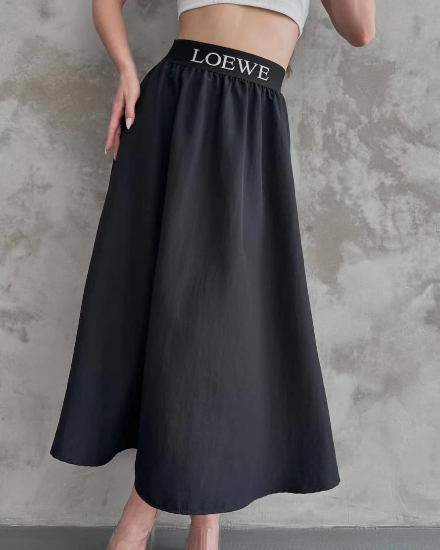 Beli Dokuma Lastik Yanlardan Cep Detaylı Paraşüt Etek