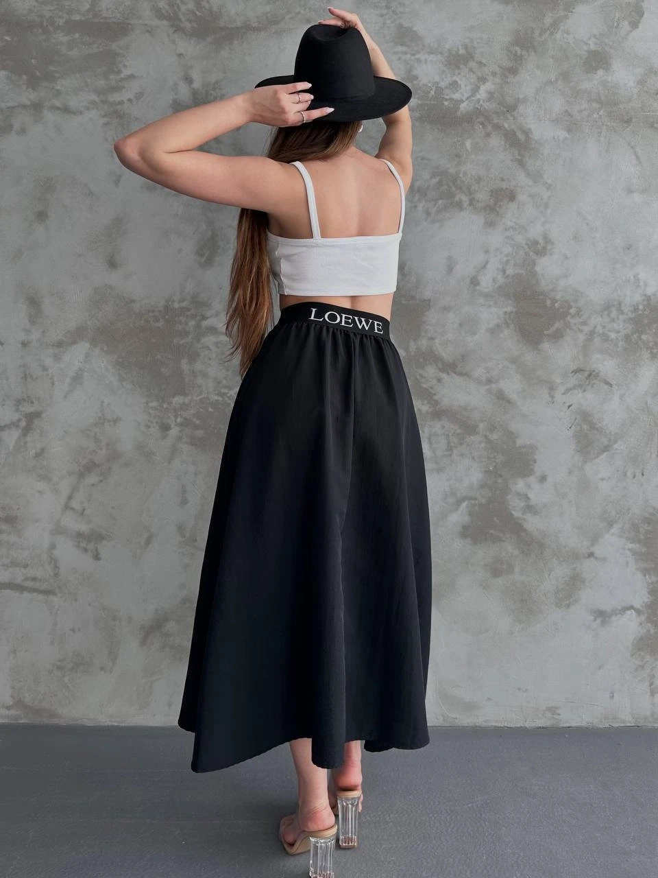 Beli Dokuma Lastik Yanlardan Cep Detaylı Paraşüt Etek