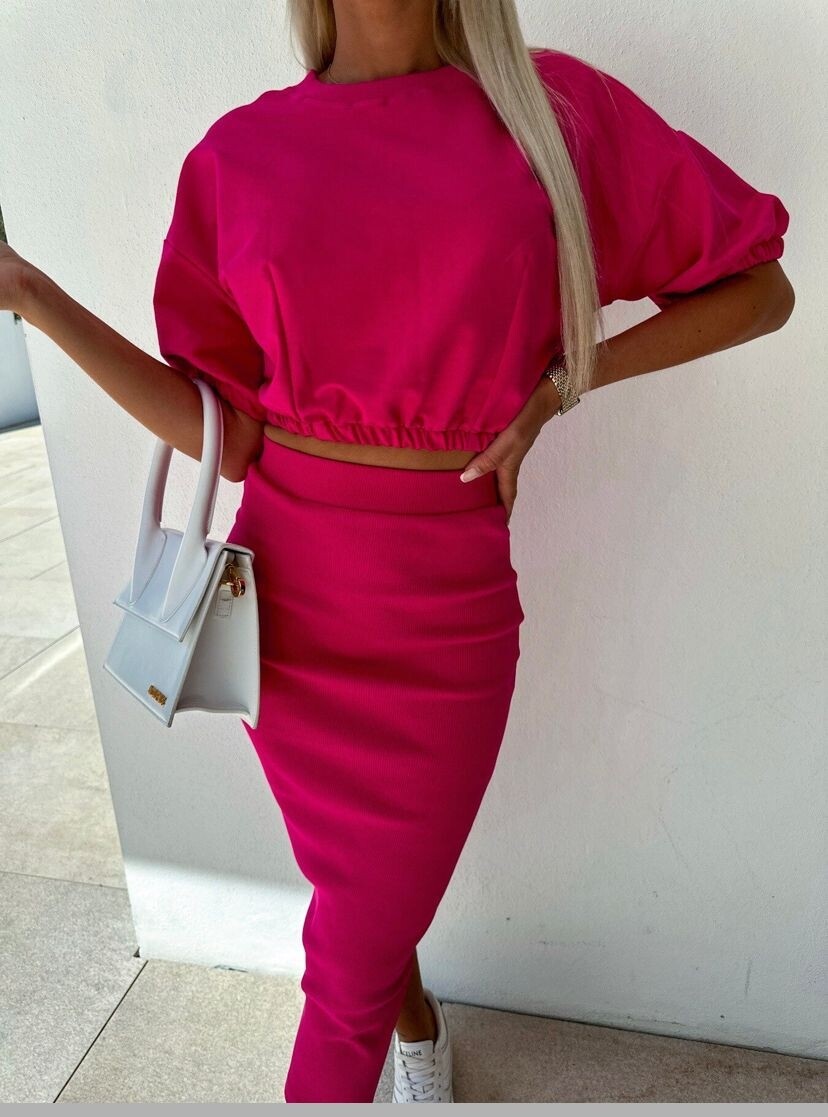 Bluz & Etek İki İplik Takım