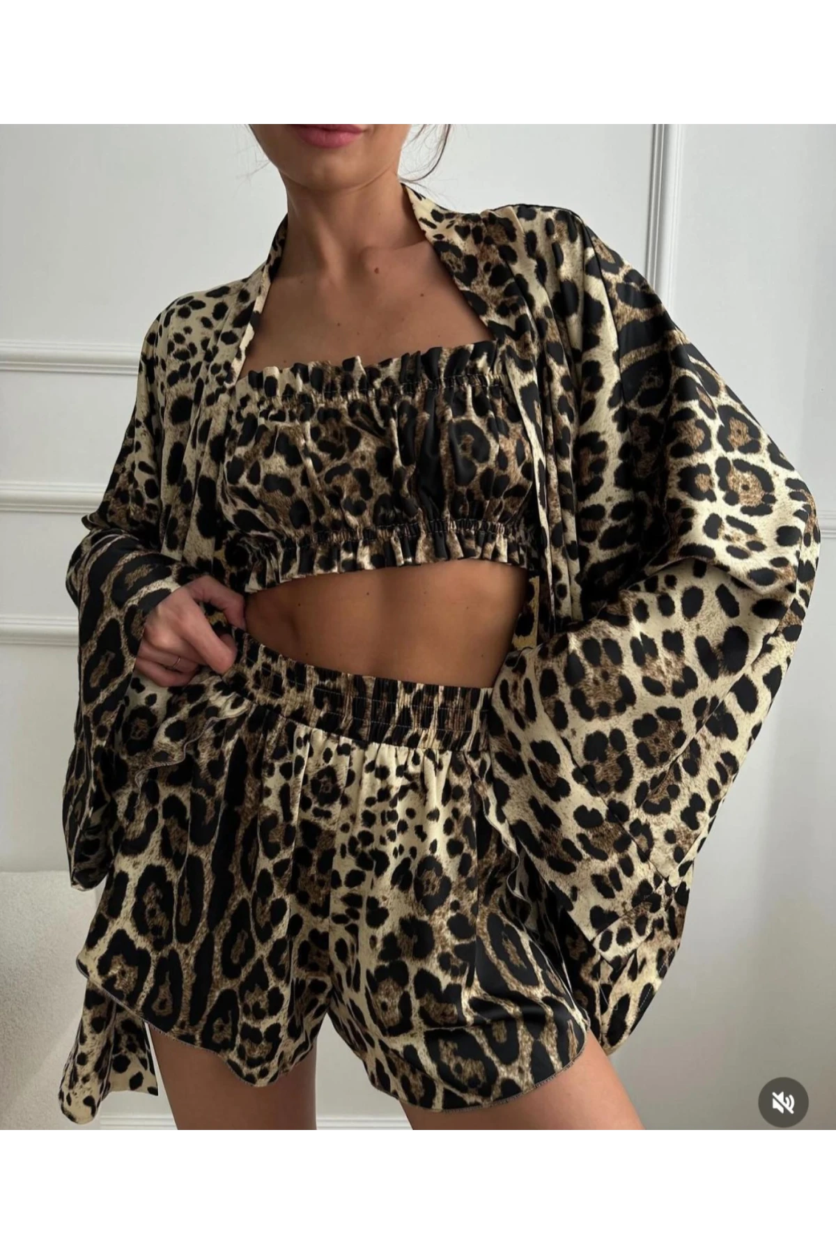 Bürümcük Kumaş Dijital Baskı 3 lü  takım