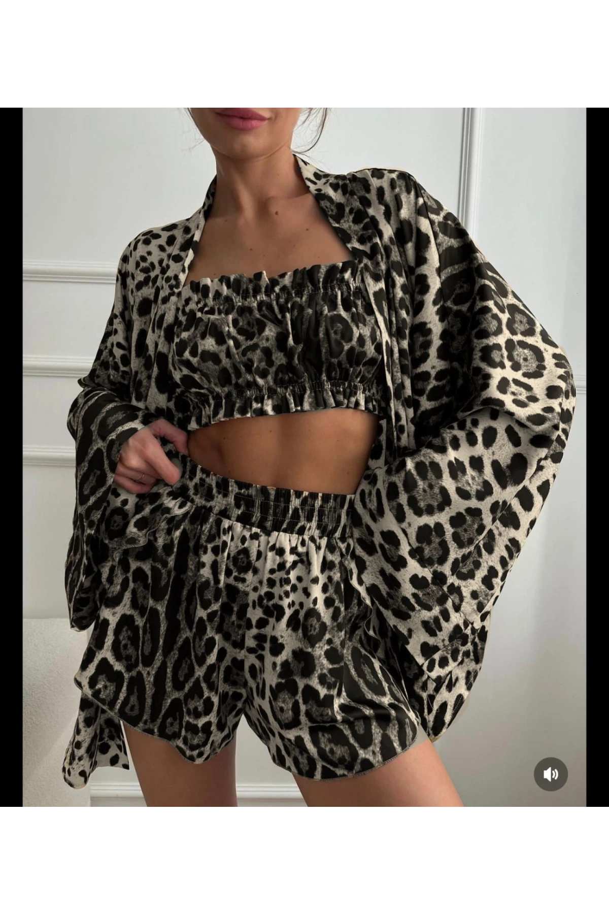 Bürümcük Kumaş Dijital Baskı 3 lü  takım