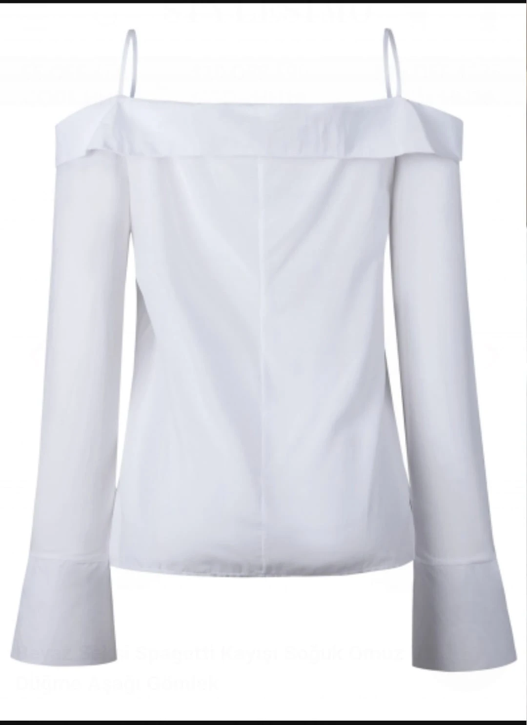 Carmen Omuz Dekolteli Tasarım Bluz