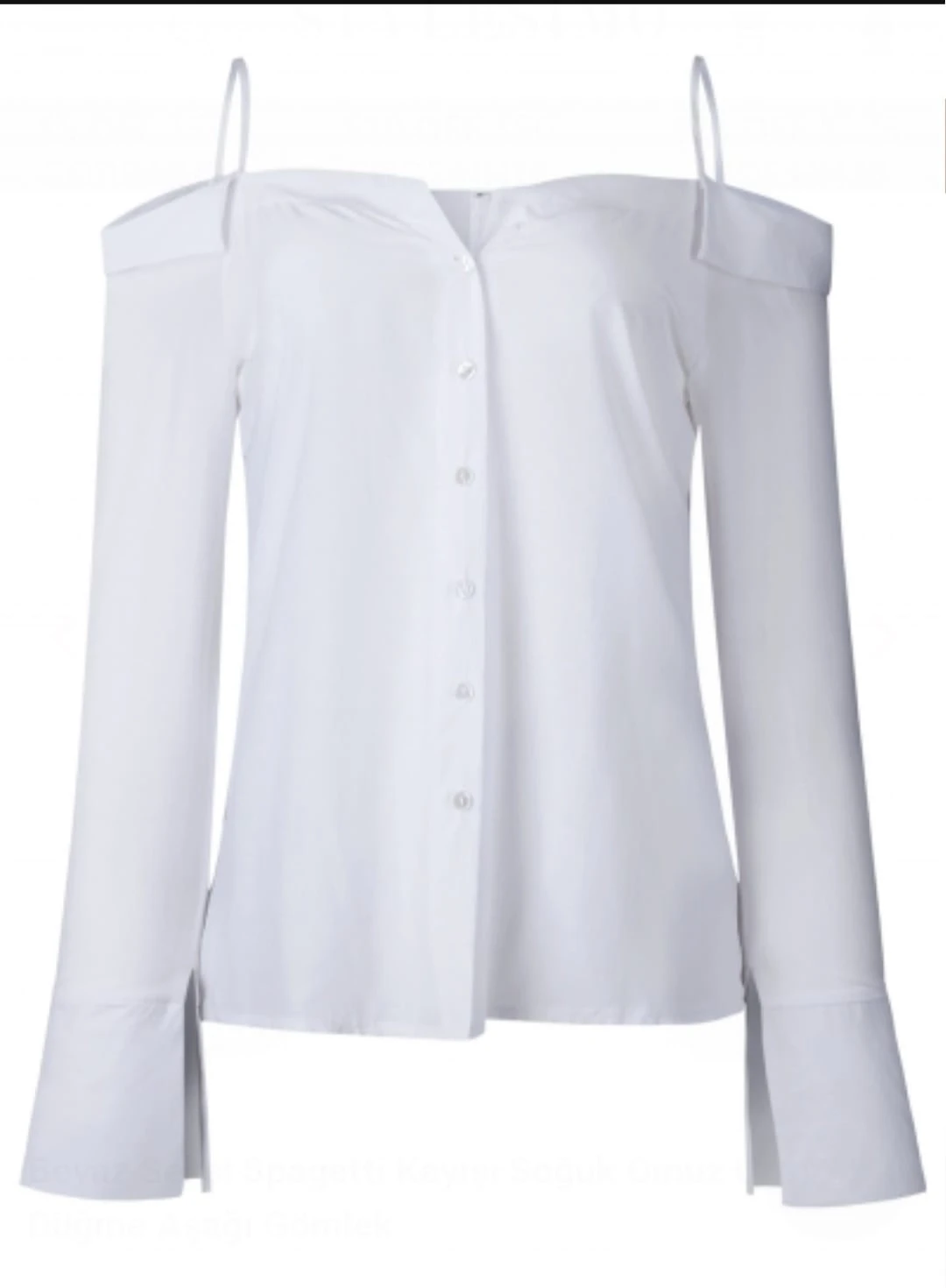 Carmen Omuz Dekolteli Tasarım Bluz