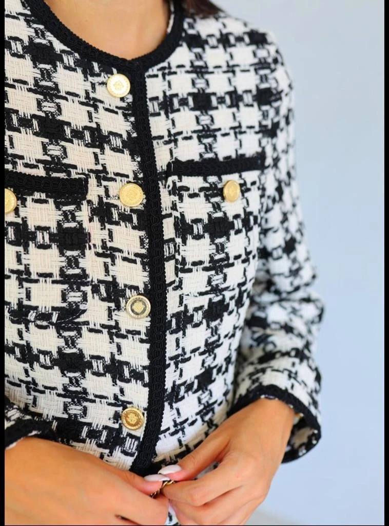 CHNL Kumaş Etek Ceket Takım