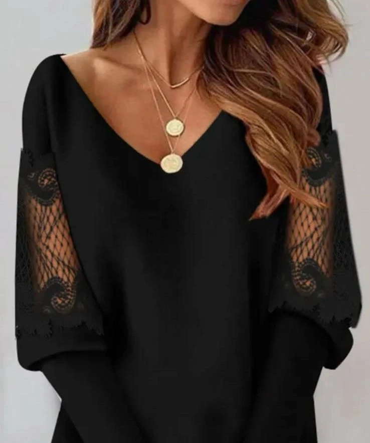 Dalgıç Kumaş İthal Güpür Detaylı Elbise