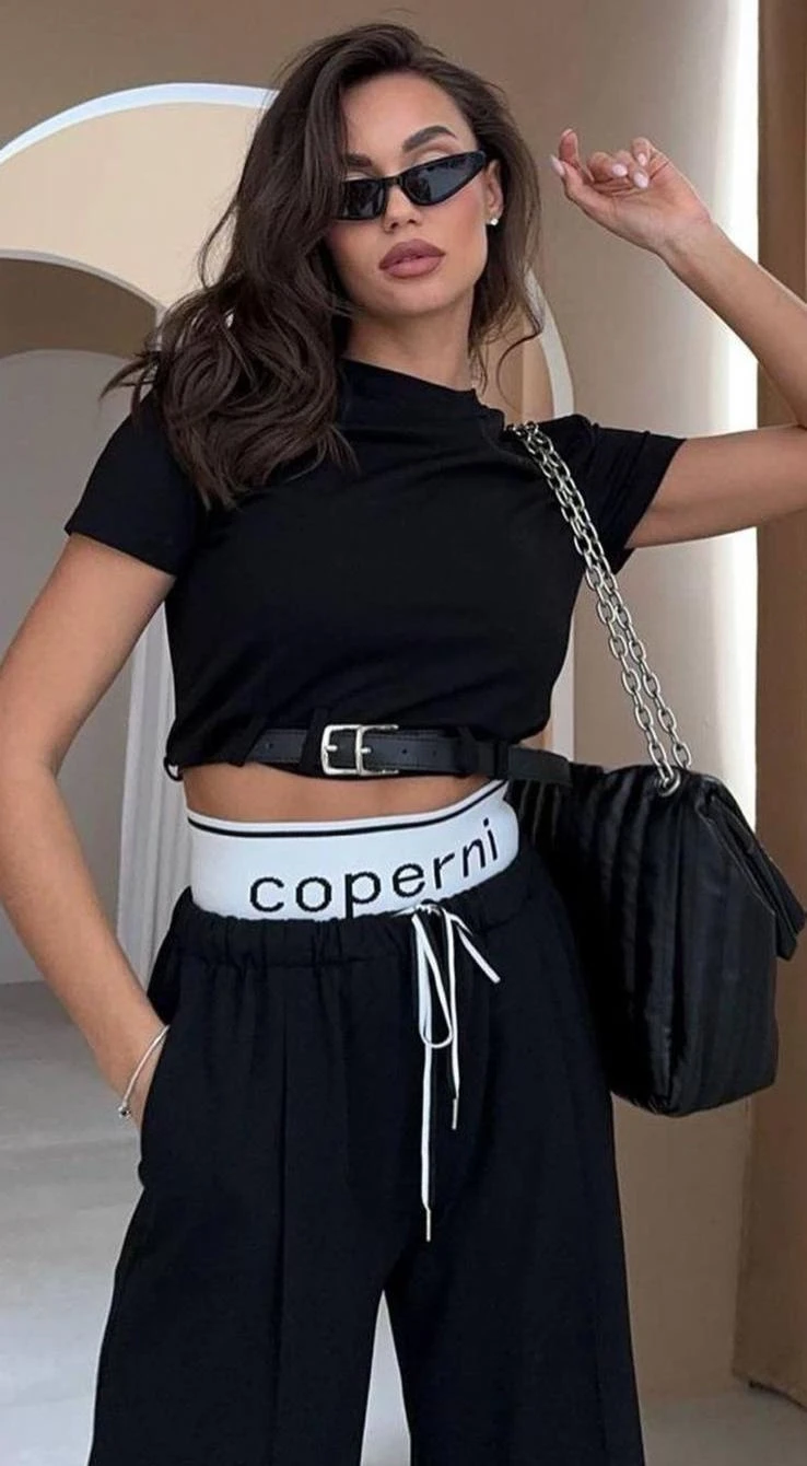 Dalgıç Kumaş Lastik ve Kemer Detaylı 2 li takım