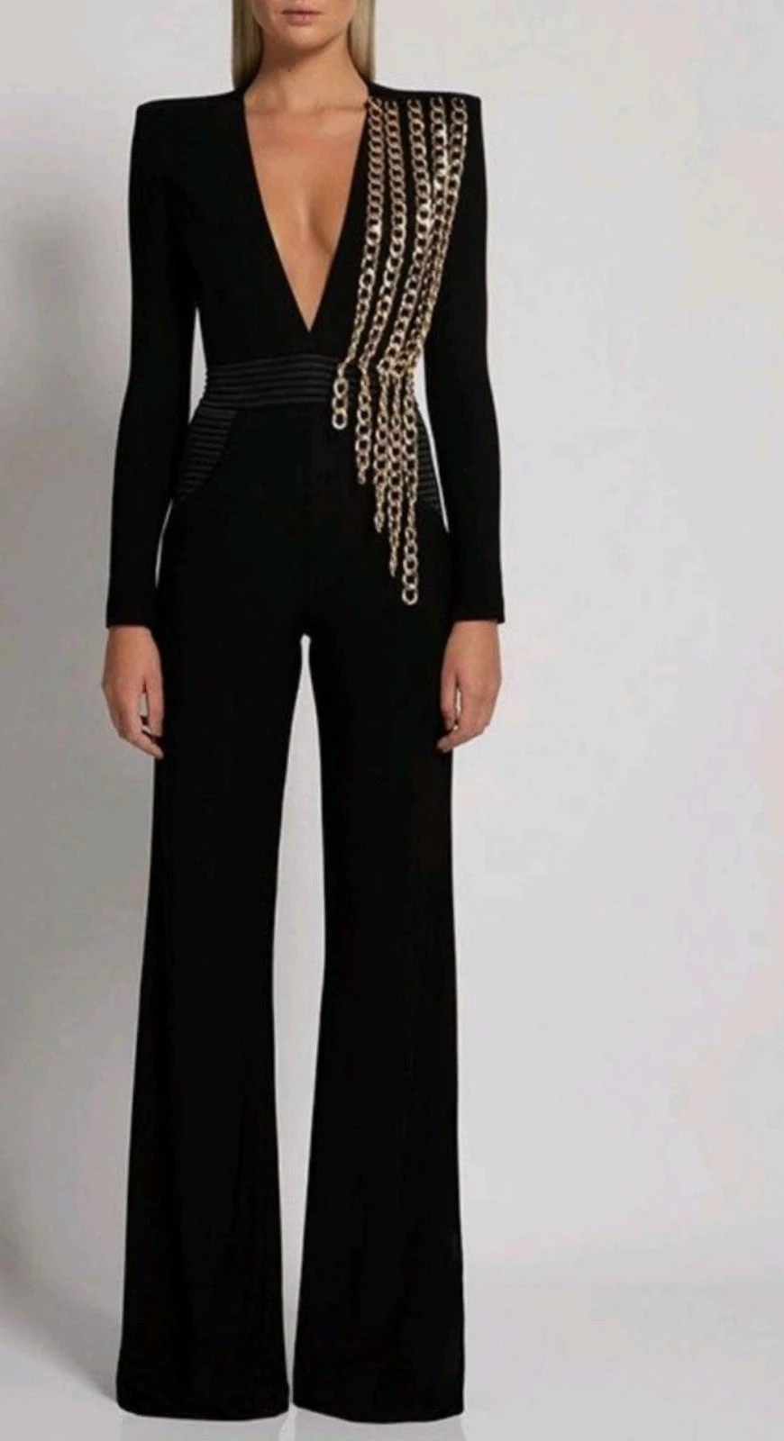 Dalgıç  Kumaş Zincir Detaylı Tulum