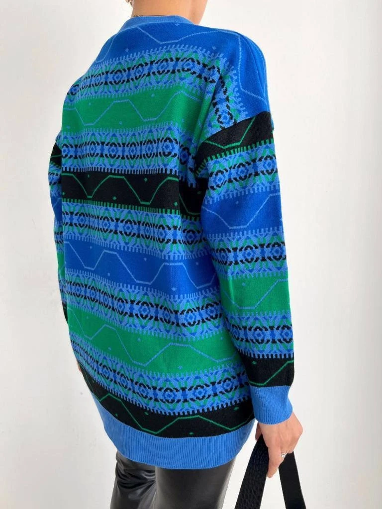 Düğmeli Triko Hırka