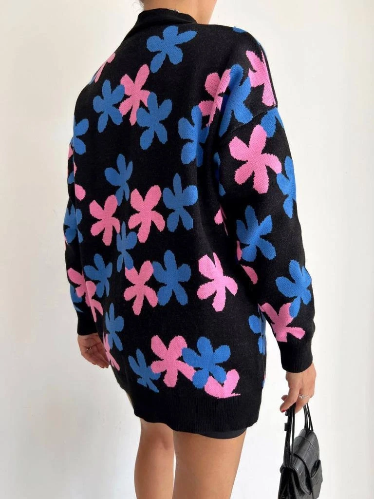 Düğmeli Triko Hırka