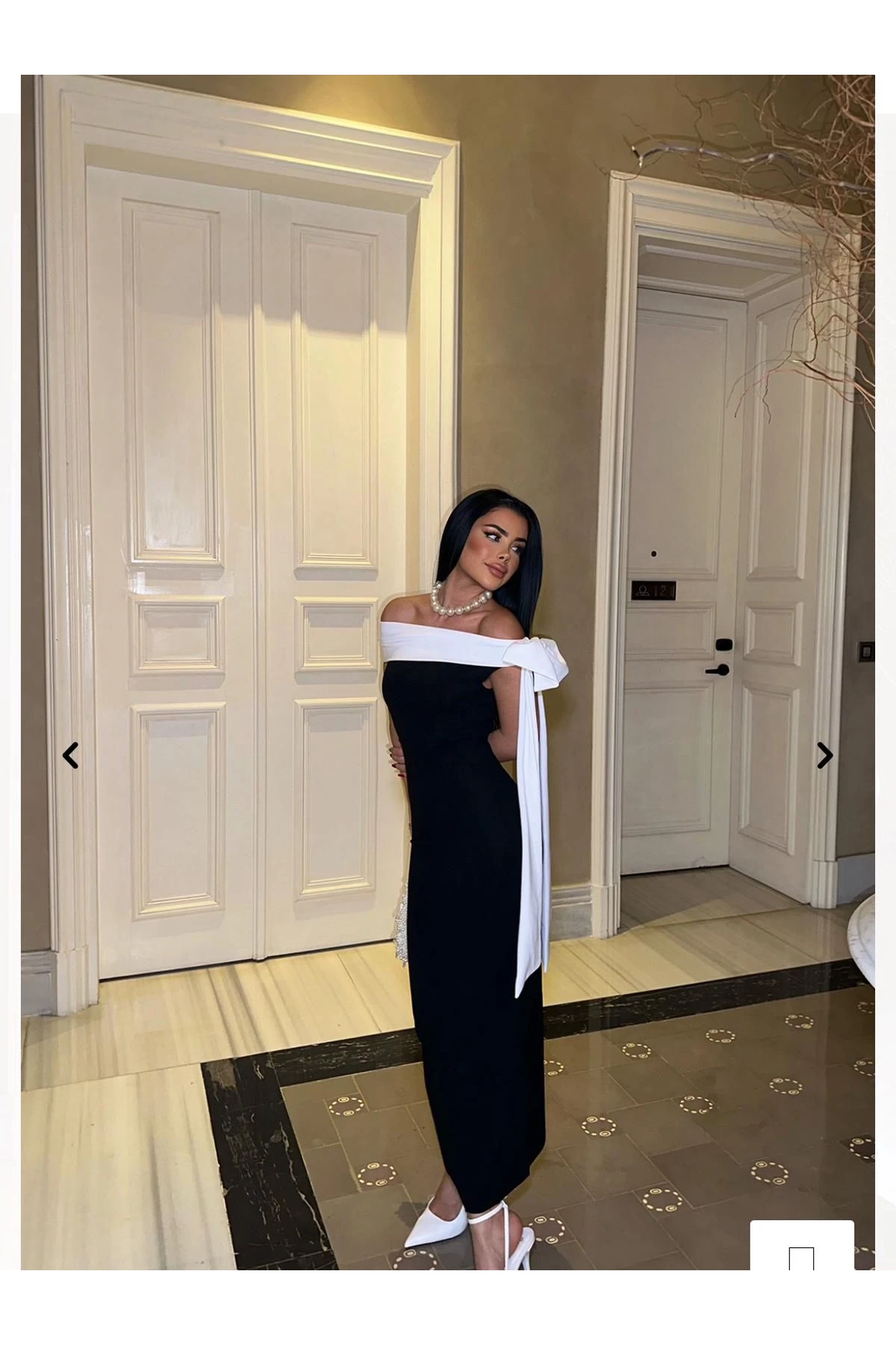 Fiyonk Detaylı Elbise