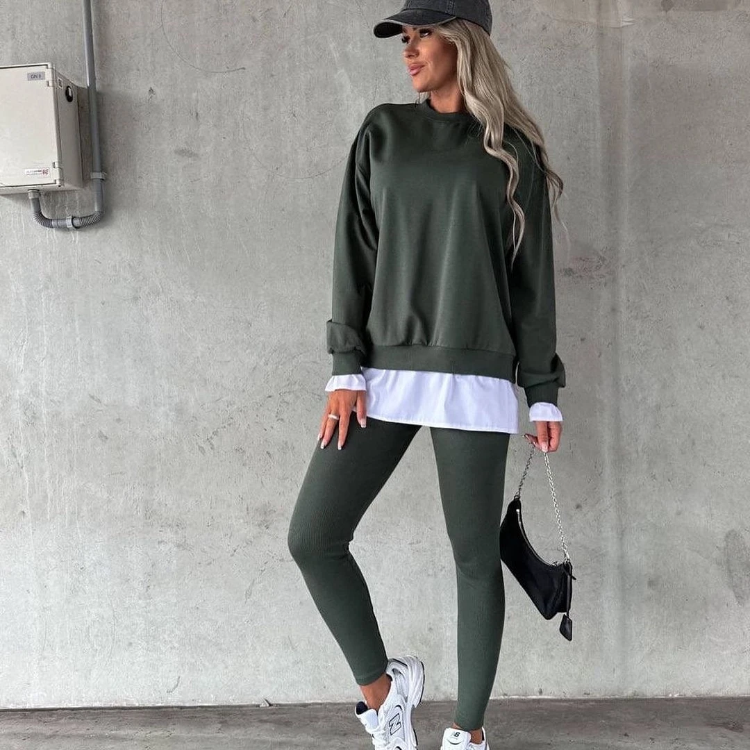 İki İplik Kumaş Takım ( İçindeki Tshirt Takımladır)