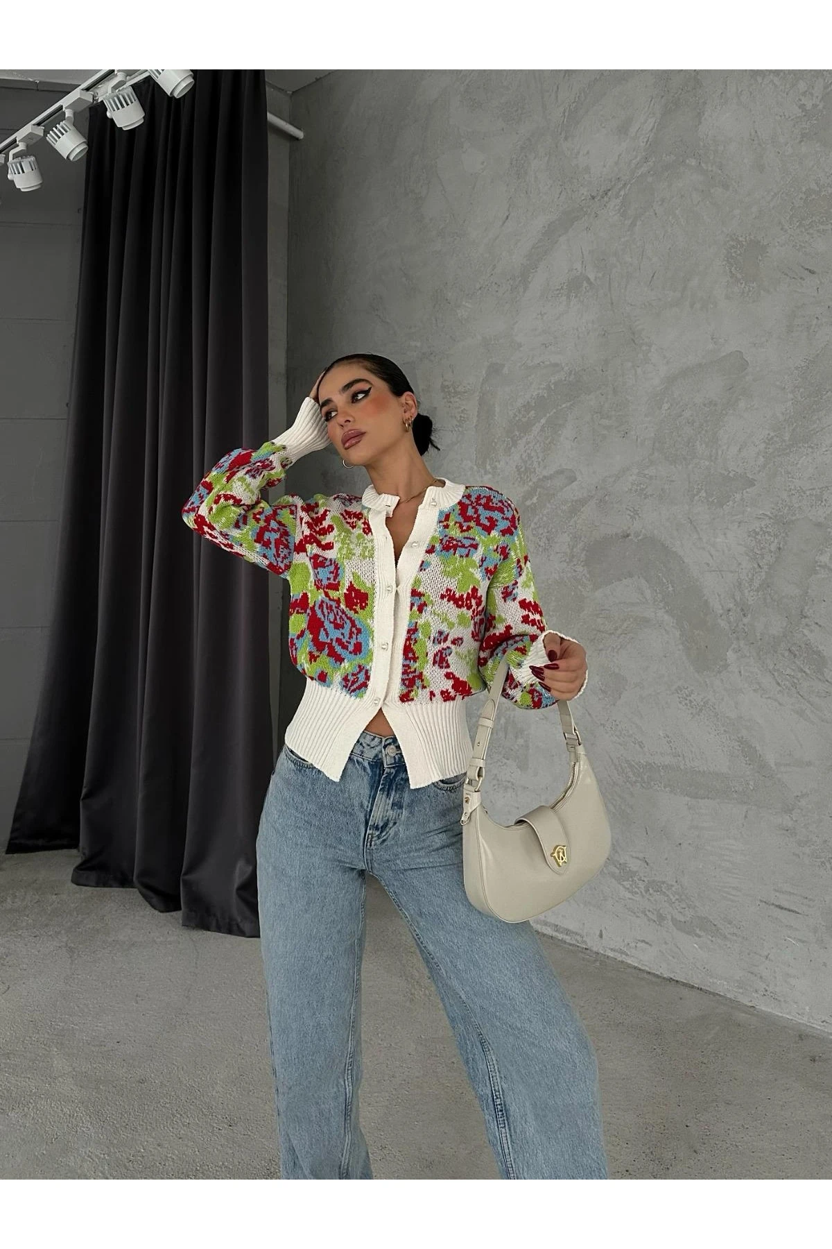 İpek İplik Z@R@ Triko Hırka