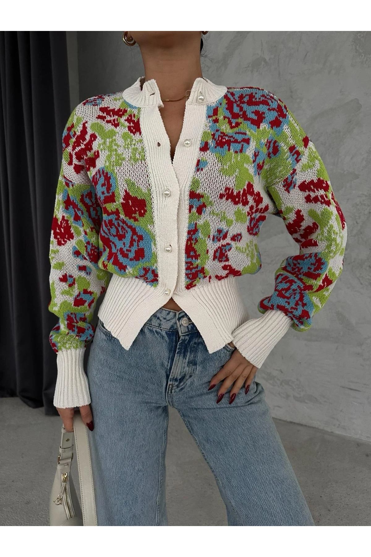 İpek İplik Z@R@ Triko Hırka