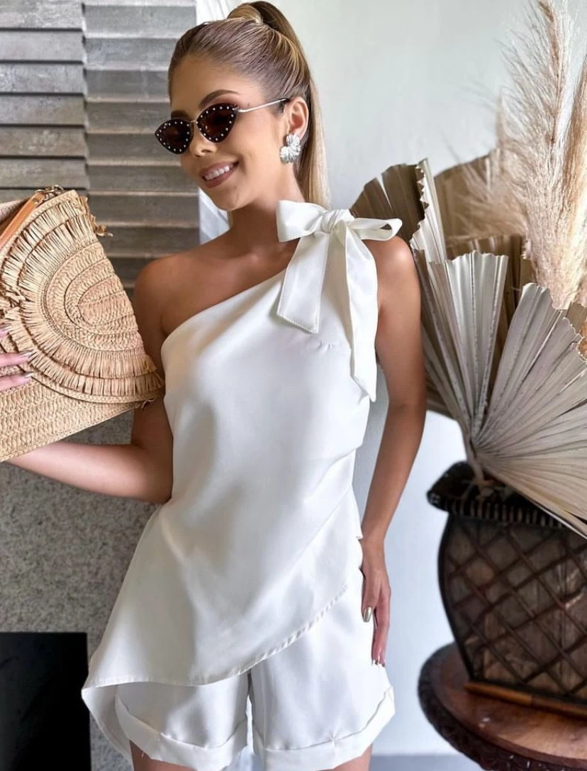 İthal Atlas Kumaş Şotlu Bluz Takım