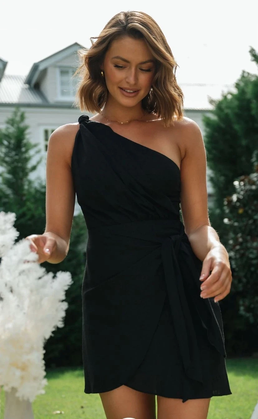 İthal Keten Tasarım Elbise