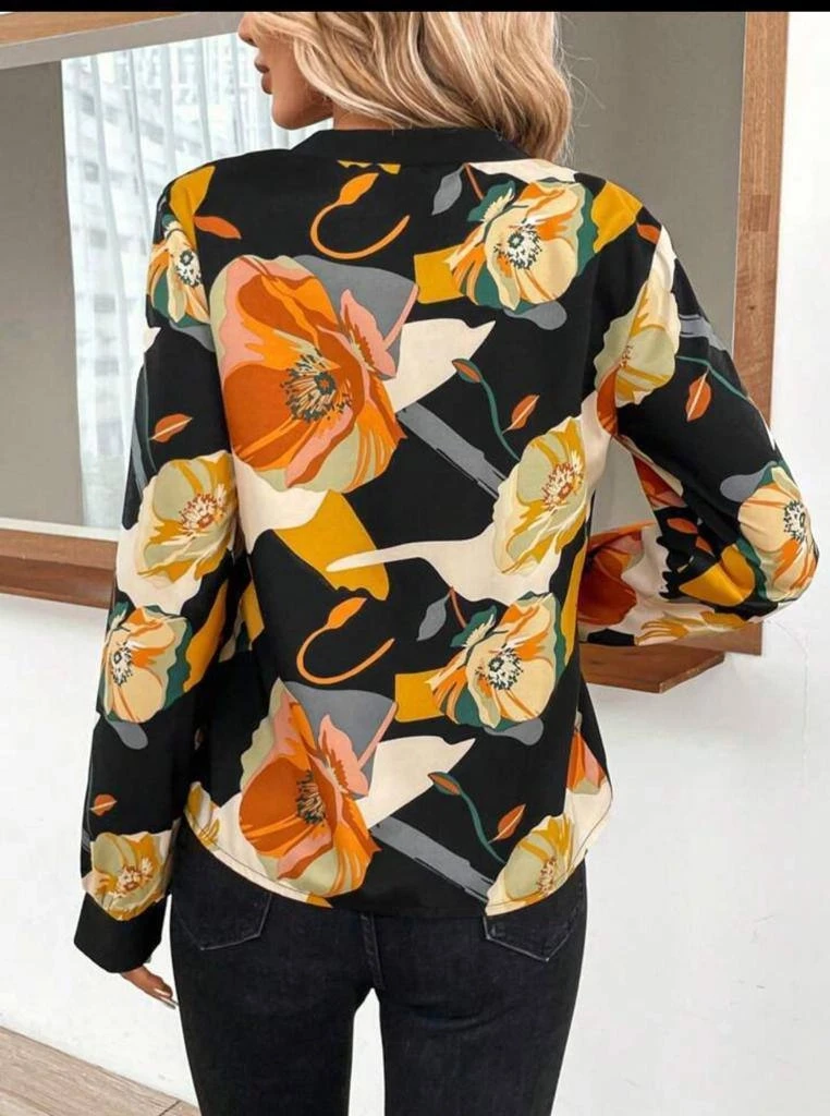 Jesica Kumaş Desenli Gömlek