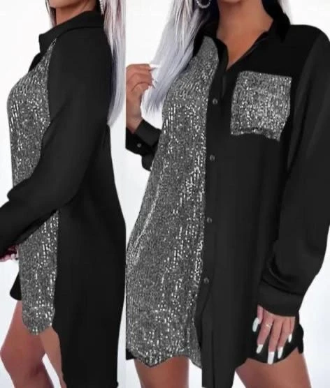 Jessica Krep Payetli Elbise&Tunik