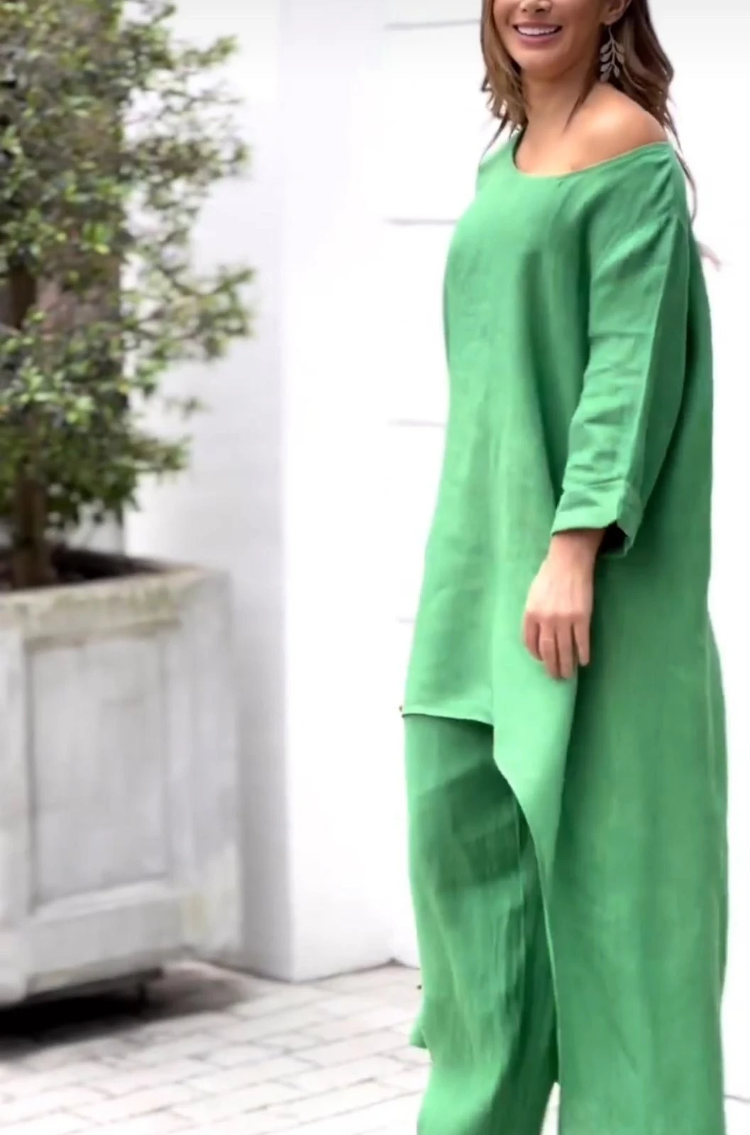 Keten Kumaş İkili Takım