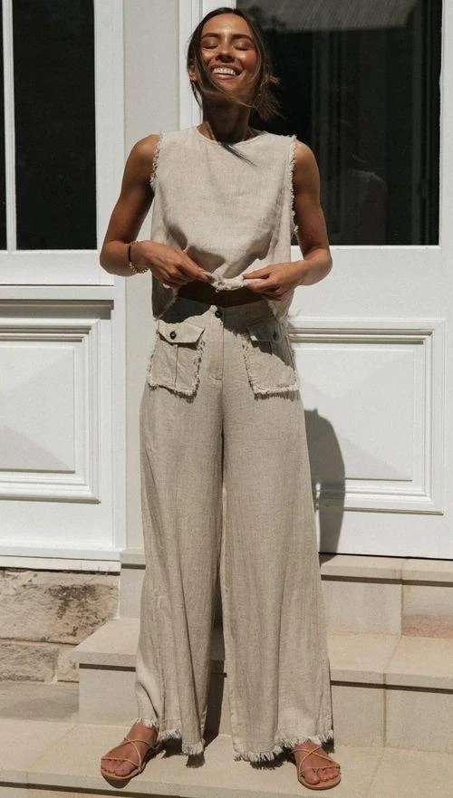 Keten Kumaş İkili Takım