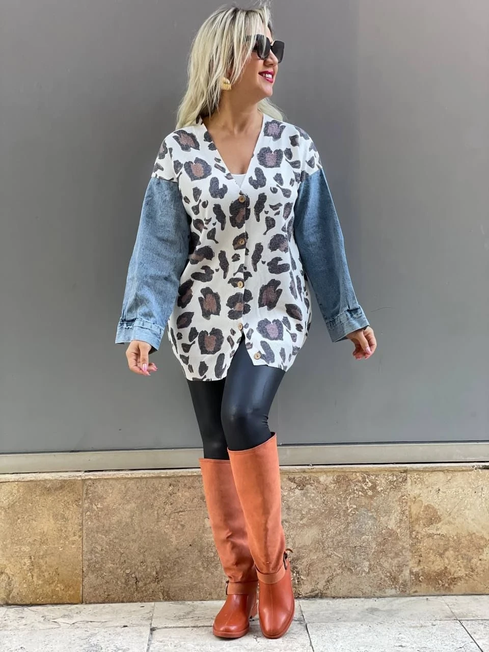 Kot Garnili İtalyan Hırka