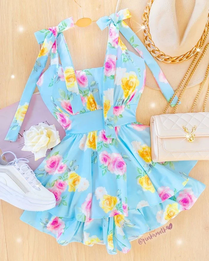 Krep Kumaş Şortlu Elbise