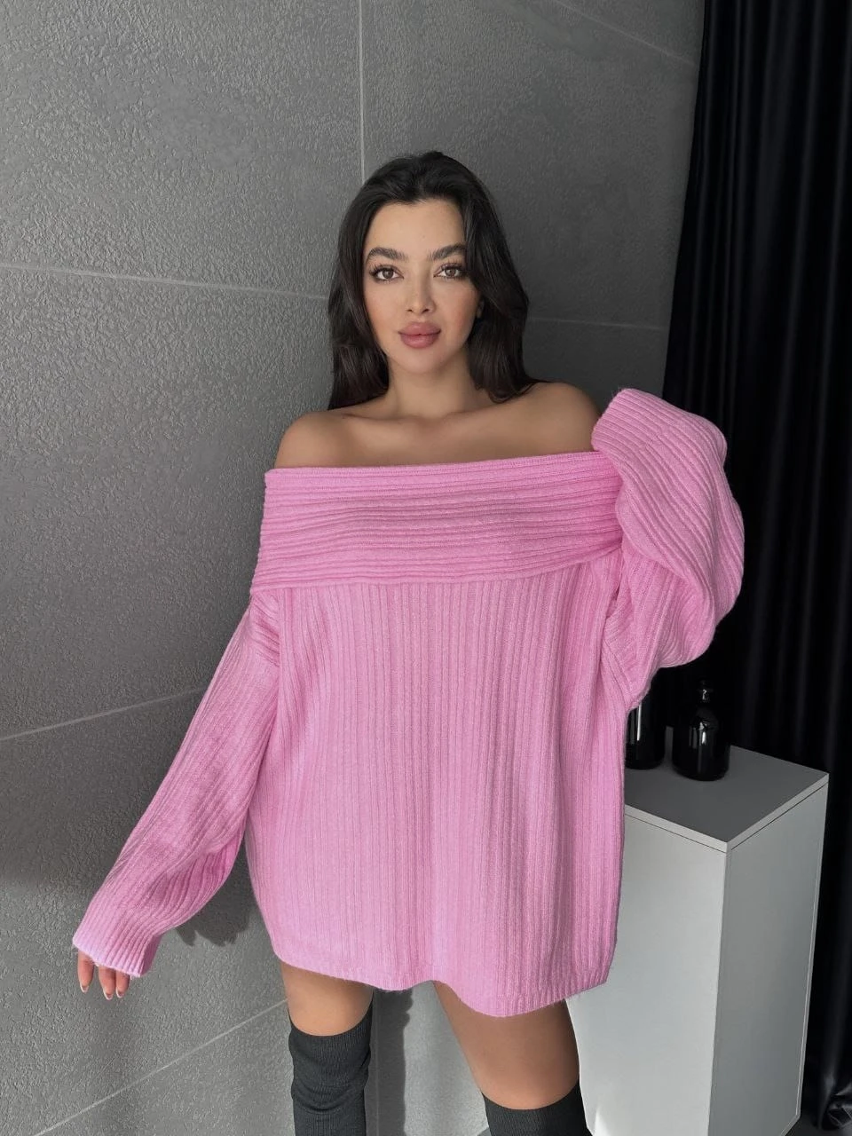 Madonna Yaka Yumuşacık Triko