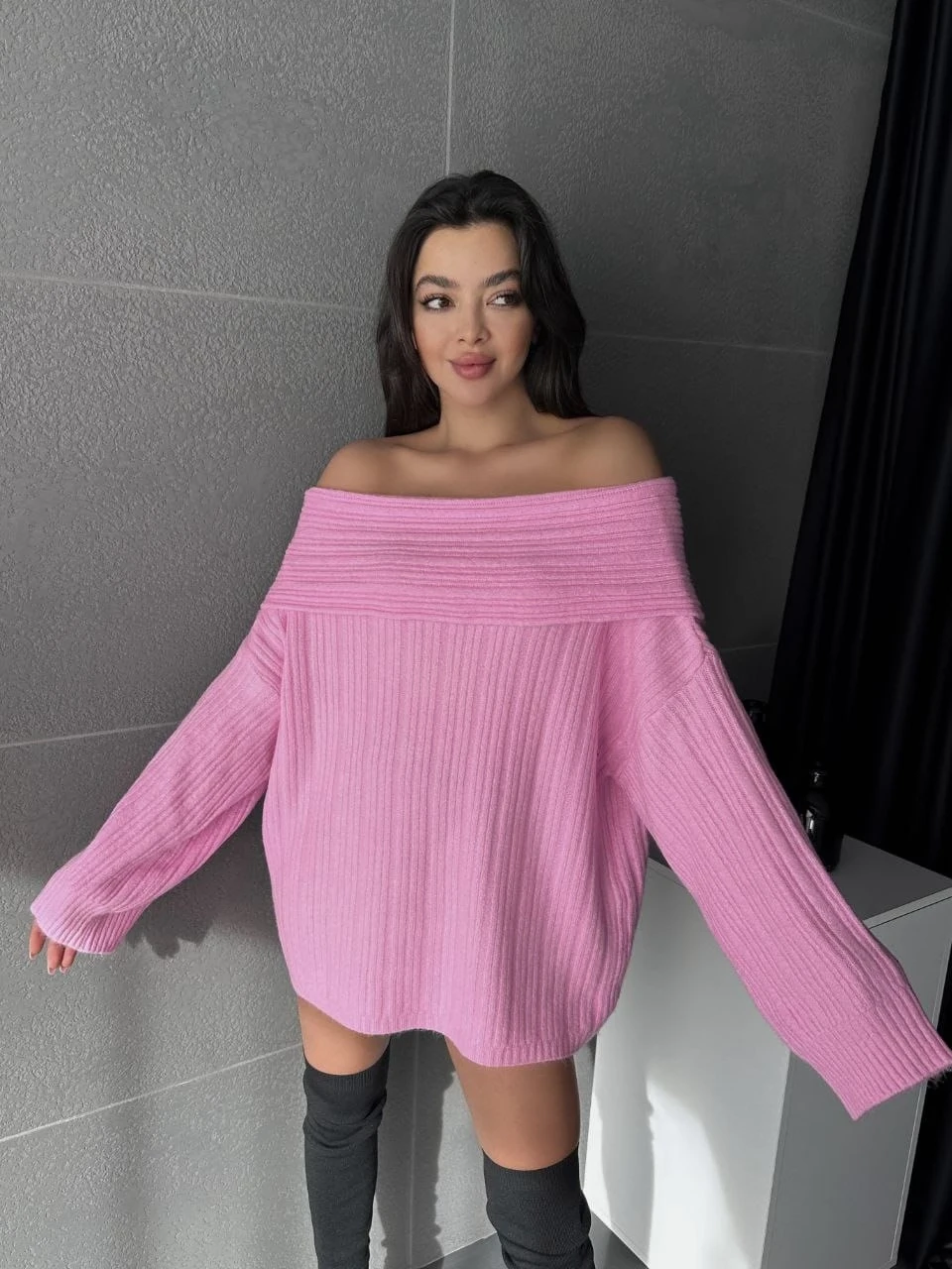 Madonna Yaka Yumuşacık Triko