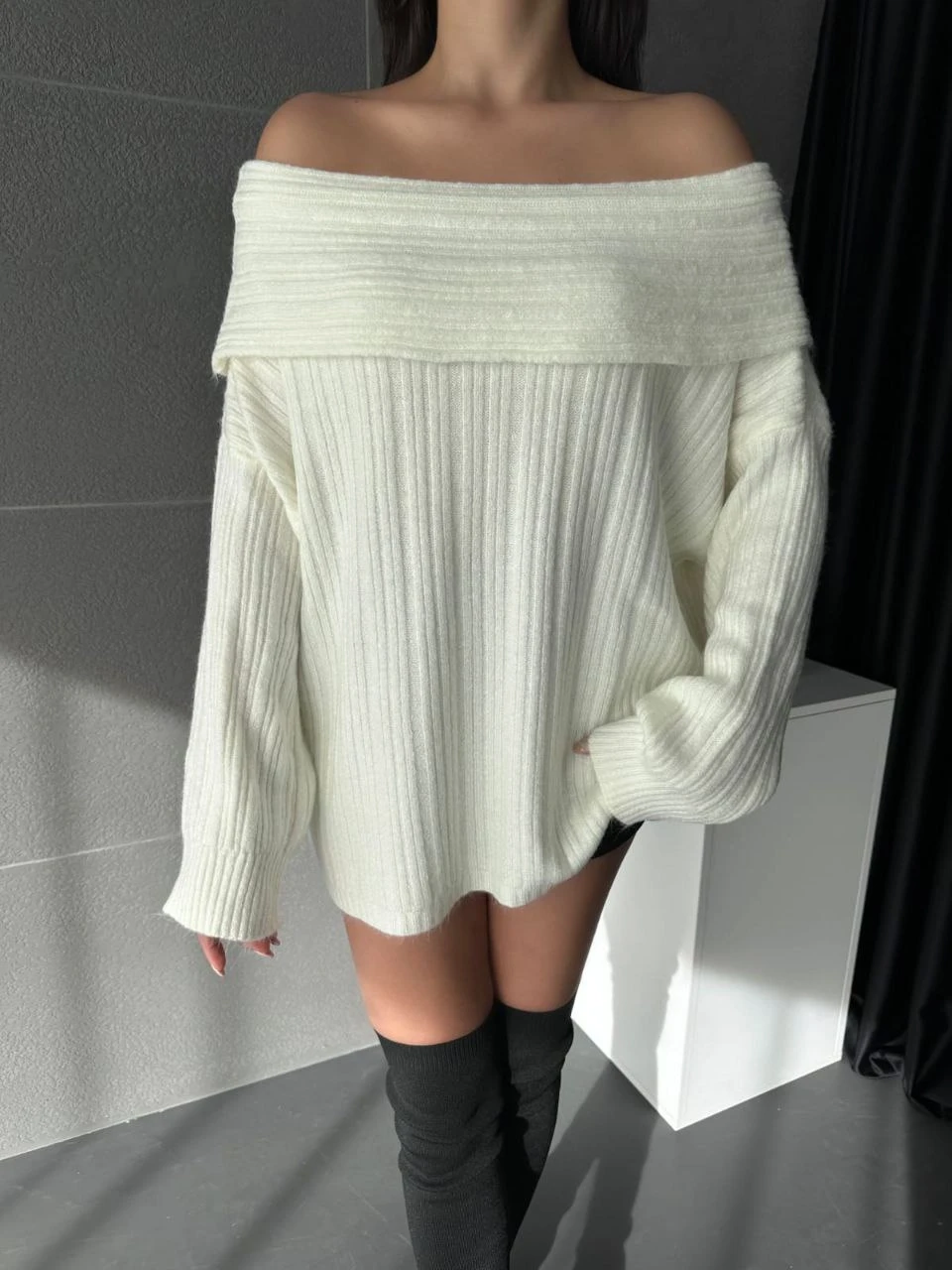 Madonna Yaka Yumuşacık Triko