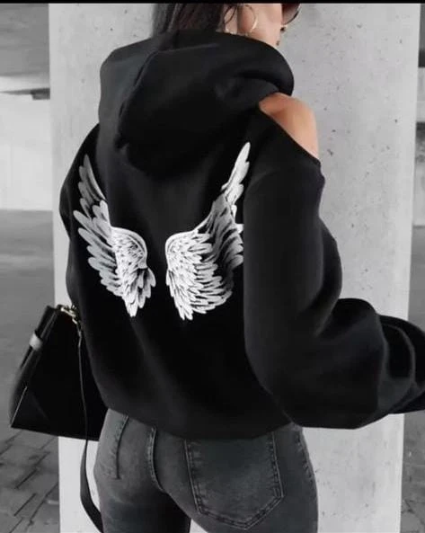 Melek  Kanatlı Sweat