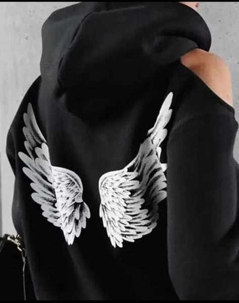 Melek  Kanatlı Sweat