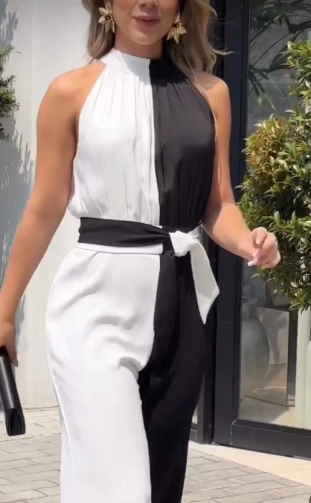 Micro Kumaş Çift Renk Tulum